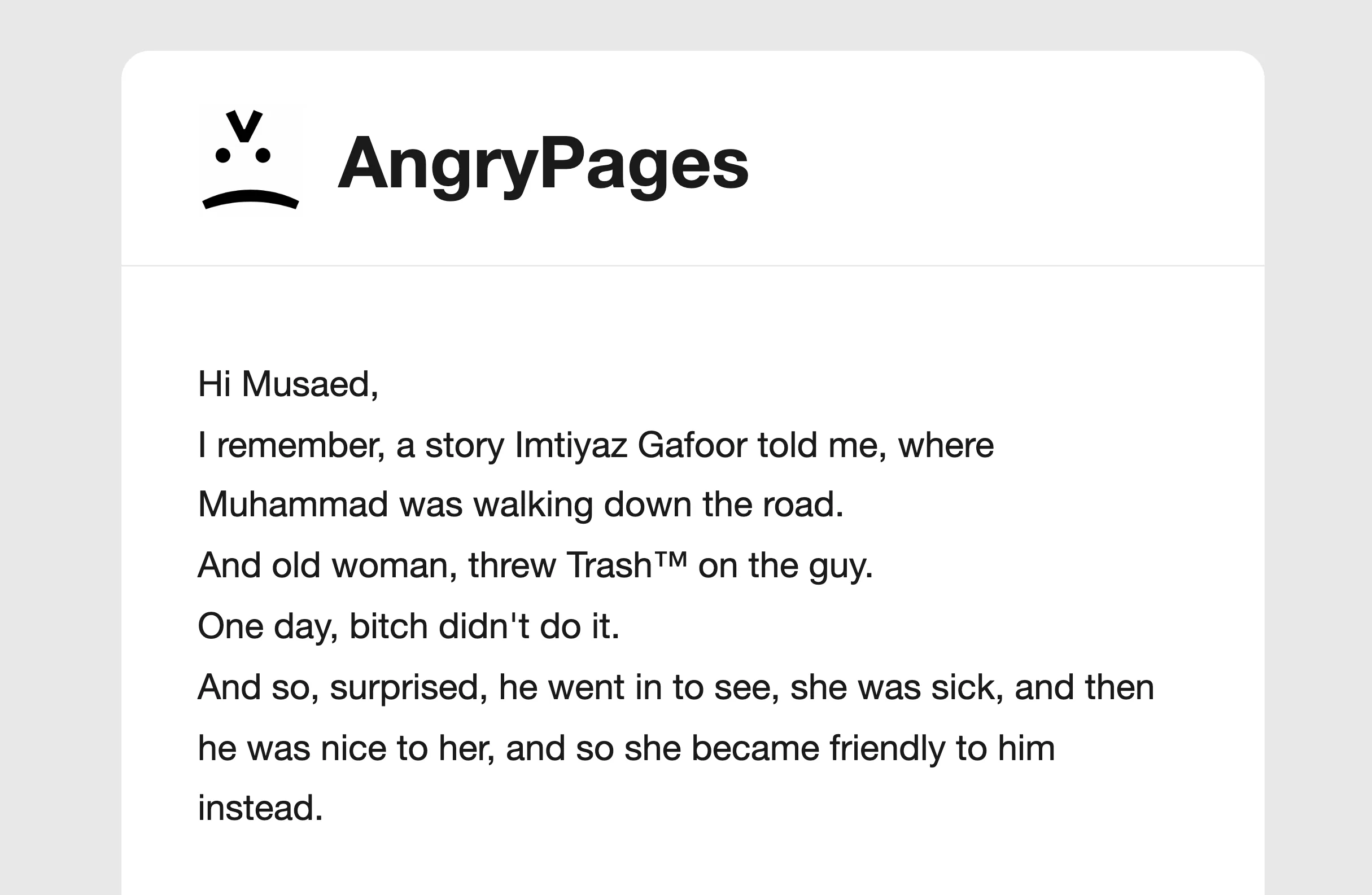 Story
