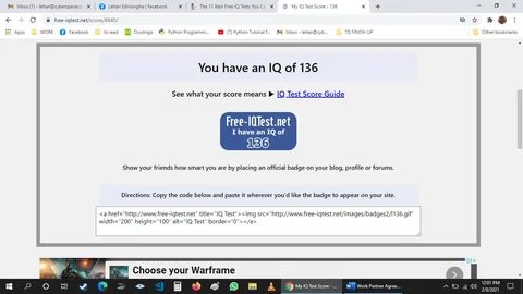 IQ Tests, Ego Math, and Actual Usefulness