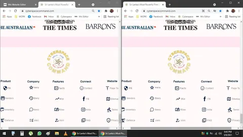 Footer Spacing, Rites Page