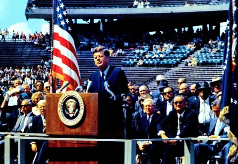 JFK, Moonshot Podium: The Real Cost