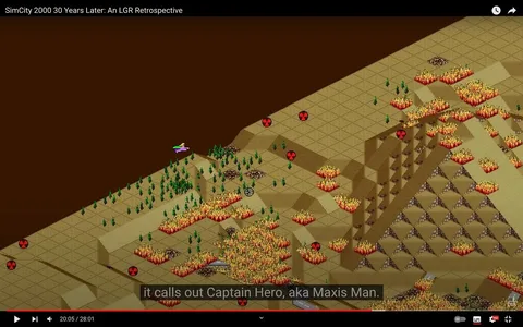 SimCity Fires, Captain Planet