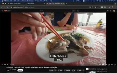 No Dancing, Fish Cheeks