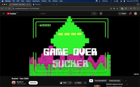 Pink Guitar, Year 3000